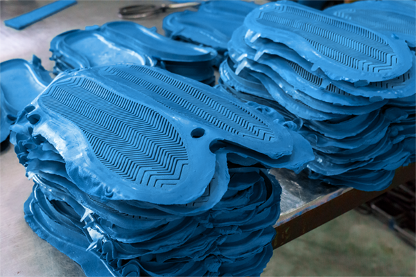Blue Shoe Soles