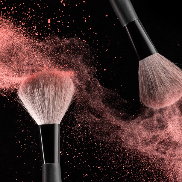 Make-up-Pinselkonzept