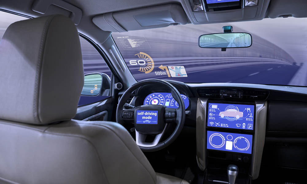 Advanced car interior with momentive optical bonding