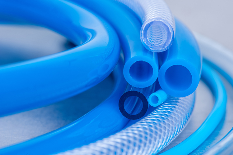 Blue tubes