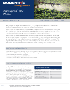 Agrospred 100 Wetter