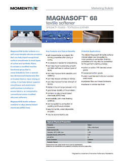 softener textile momentive bulletin marketing