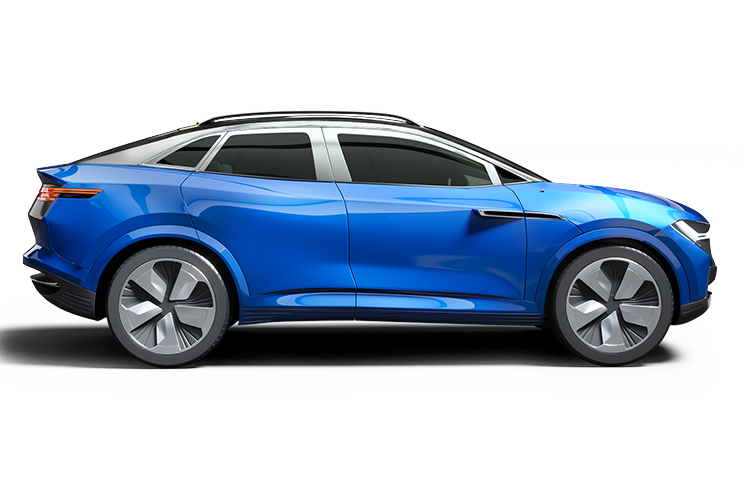 blue ev concept
