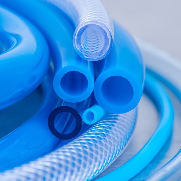 Mangueira de tubo flexível de PVC Close-up