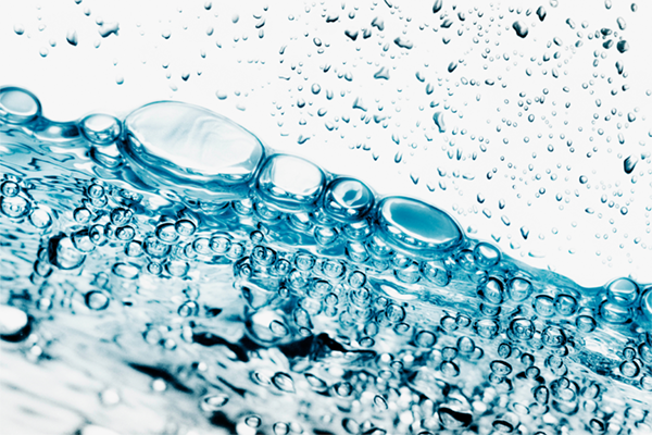 Blue Water Droplets