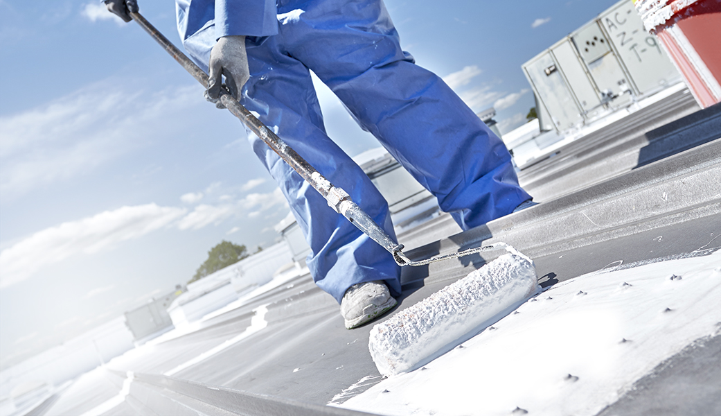 Air and Water-Resistive Barrier Coatings Application